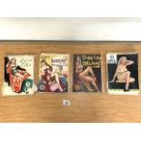 QUANTITY OF VINTAGE GLAMOUR / ADULT MAGAZINES VARIOUS TITLES