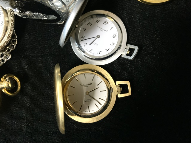 A QUANTITY OF VINTAGE FOB WATCHES, VARIOUS METALS AND DESIGNS - Image 5 of 5