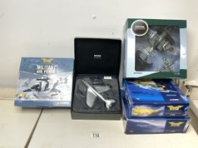 DIE CAST MODEL MILITARY AIRCRAFTS, CORGI 'THE AVIATION ARCHIVE' AND OXFORD