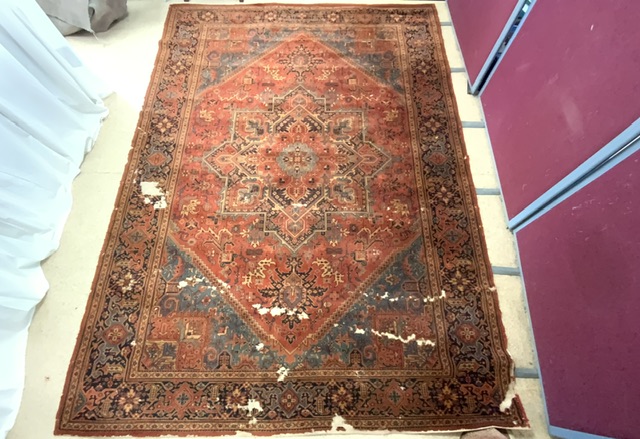 TWO LARGE RUGS; BOTH A/F; LARGEST 360 X 250CM - Image 5 of 8