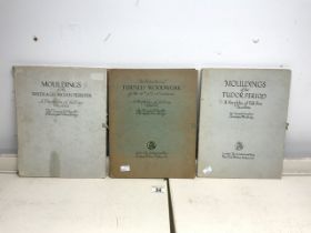 BOOKS - MOULDINGS, TUDOR, WREN & GEORGIAN PERIOD AND TURNED WOODWORK