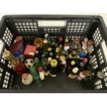 QUANTITY OF ALCOHOL MINIATURES, PORT, VODKA, BACARDI, PERNOD AND MORE