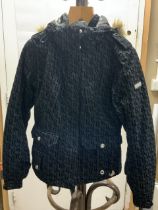 ROXY BLACK PEARL COAT; SIZE M