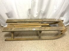 WOODEN SLEDGE