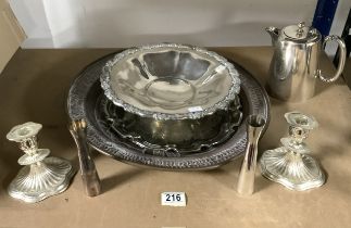 QUANTITY OF MIXED PLATED WARE INCLUDES WMF