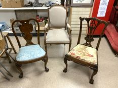 THREE VINTAGE CHAIRS