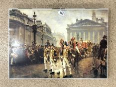LARGE DELUEX FALCON JIGSAW PUZZLE, LORD MAYOR SHOW 1887