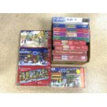 THIRTEEN W. H SMITHS JIGSAW PUZZLES, ALL ORIGINAL WRAPPING, CHRISTMAS THEME