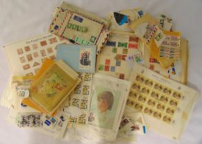 A quantity of GB and foreign stamps to include sheets and loose stamps