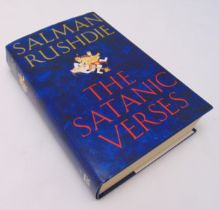 Salman Rushdie The Satanic Verses, Viking first edition 1988 hardback with original dust jacket