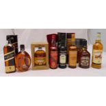 Eight bottles of Scotch whisky to include Glen Flagler 8 year old 100% Pot Still Rare All-Malt