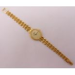 Longines 18ct yellow gold ladies wristwatch, to include spare links, approx total weight 31.4g