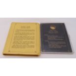 Queen Anne touch piece gold coin in fitted plastic sleeve