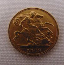 Edward VII 1904 half sovereign