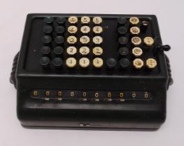 London Computator Corporation mid 20th century Bakelite mechanical calculator