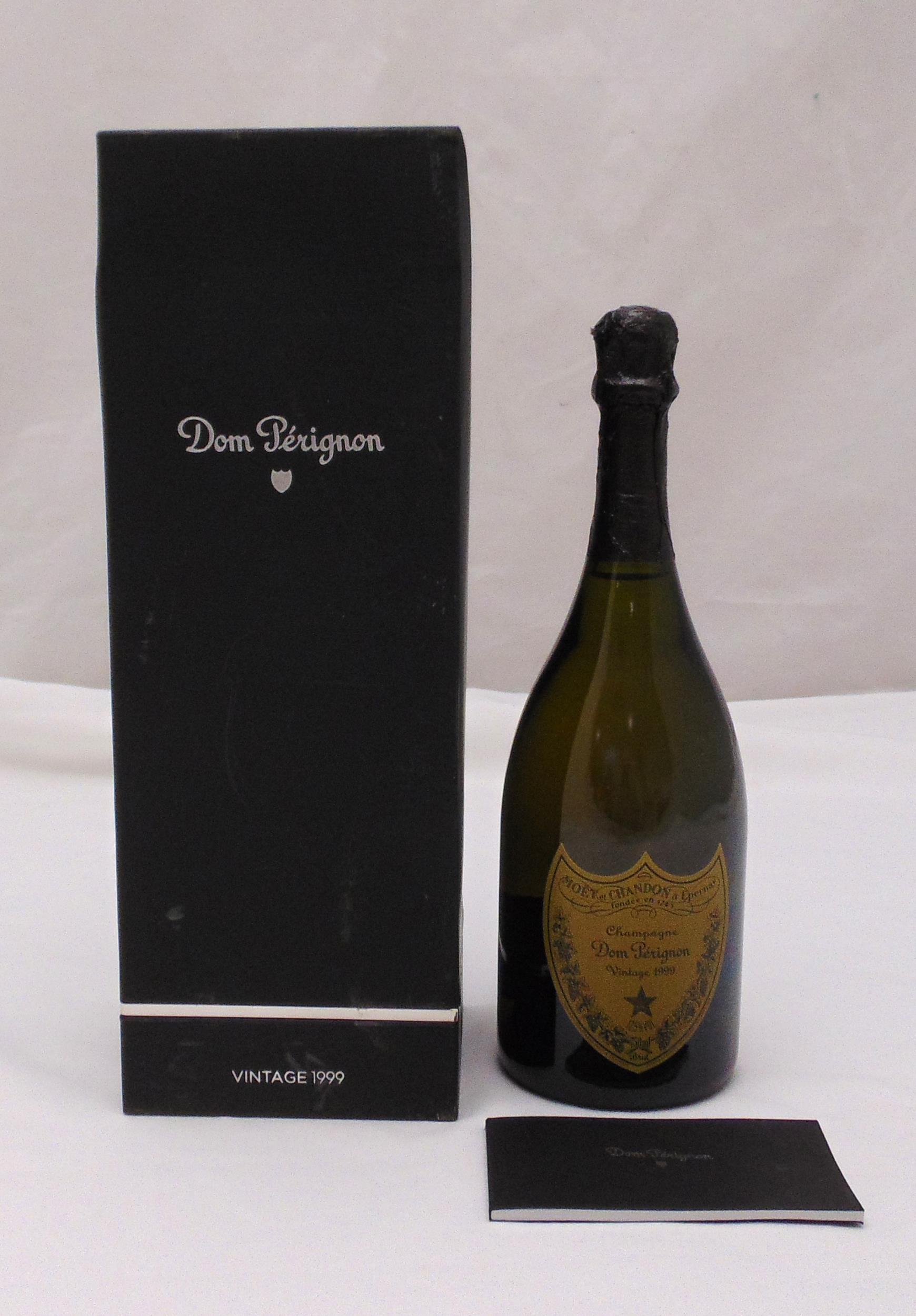 Dom Perignon vintage 1999 champagne, 750ml in fitted case