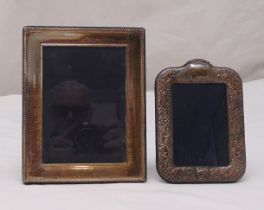 Two hallmarked silver photograph frames