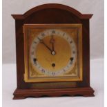 An Elliott 8 day Westminster and Whittington chiming arched top mahogany cased mantel clock, to