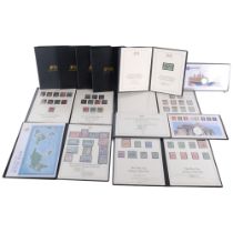 Hannington & Bryne, a collection of commemorative presentation stamps and coins, including 2020