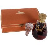 Hine Cognac with crystal carafe, in fitted dome-top presentation case