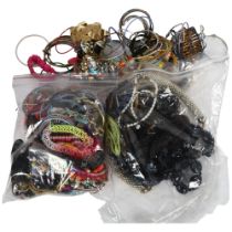 3 bags of mixed modern costume jewellery