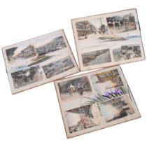 A group of postcards depicting scenes in Hong Kong and Canton, late 19th/early 20th century (24