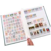 A good well filled 64 page stock book, containing various postage stamps from throughout the