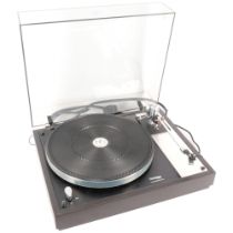 A Thorens TD160B MKII turntable with a 'mayware formula IV tone arm'.