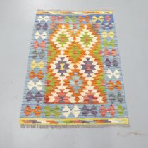 A Chobi Kilim rug. 118x83cm.