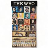 After PETER BALKE (b.1932-), British, a 1981 design promotional cardboard poster for The Who, "