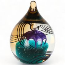 MARGOT THOMPSON for Caithness Glass, a Vivaldi design paperweight, signed and numbered 588-750 to
