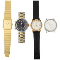 4 wristwatches, including Seiko Seahorse automatic, Ernest Borel, etc (4) Lot sold as seen unless