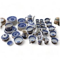 Adams, Wedgwood "English Scenic", an extensive Real English Ironstone tea and coffee service,