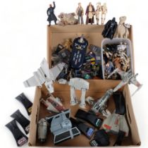 STAR WARS - a quantity of Vintage and modern Star Wars action figures, toys and accessories,