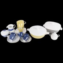 THOMAS (GERMANY) - a group of ceramic ware items, mid-century in design, including several tea and