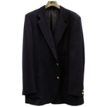 HARRODS BY CHESTER BARRIE - a hand tailored Vintage blue suit jacket