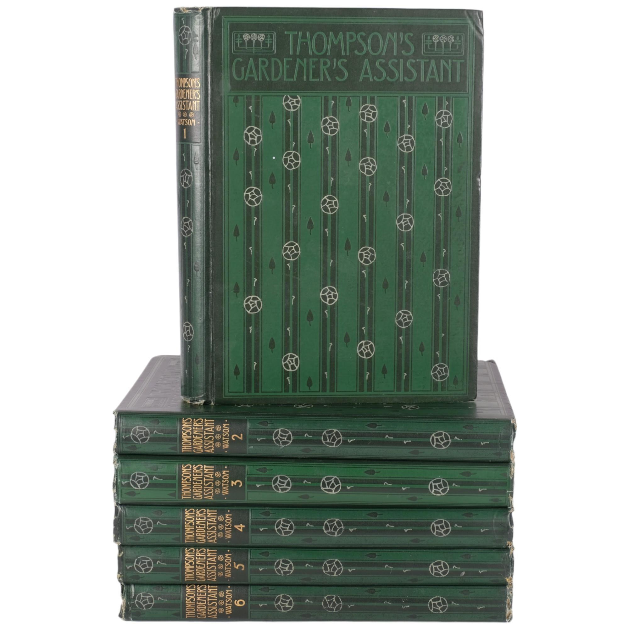 Thompsons Gardener's Assistant, volumes 1-6, these are the revised and entirely remodelled
