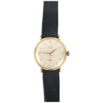 BAUME - a gold plated stainless steel bimatic mechanical wristwatch, case no. 4354, not currently