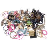 3 bags of mixed modern costume jewellery