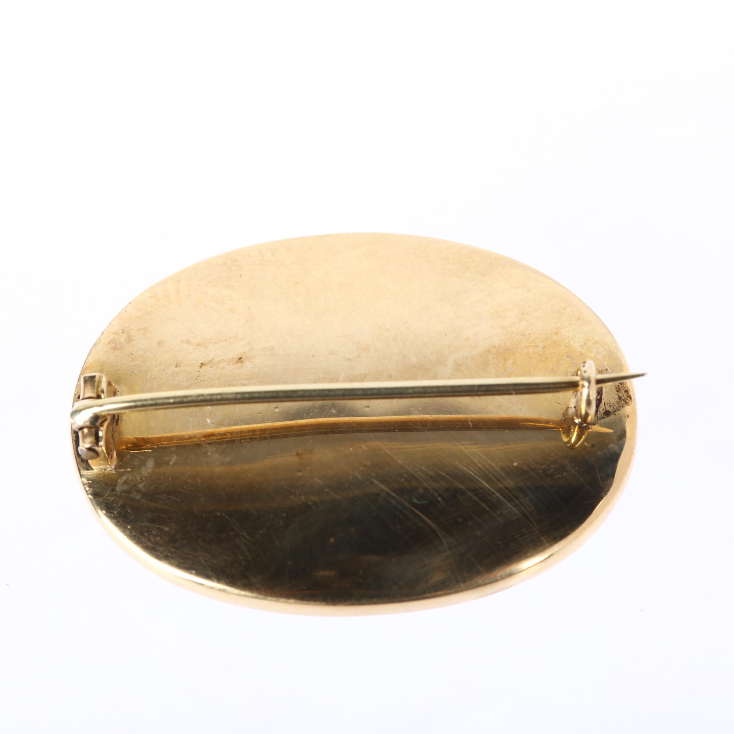 *DESCRIPTION CHANGE* An Antique feather bombe brooch, with crossed real feather motif beneath - Image 3 of 4