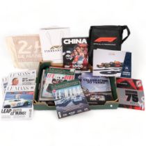 A collection of Spirit of Le Mans racing magazines (4), 8 Motorsport magazines, 3 other magazines,