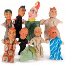 Vintage glove puppets