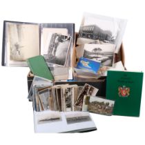 A large quantity of marine ephemera, including Bristol channel paddle steamers, postcards, maps etc