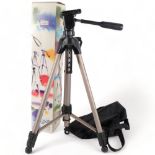 A boxed tripod