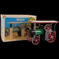 A boxed Mamod traction engine T.E.1a