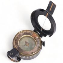 HB & SF Ltd Barking, a military cased compass, no. 471/52