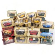 Boxed Models of Yesteryear vans etc