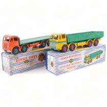 A Dinky 902 Foden flat truck, boxed, and Dinky Supertoys 934 Leyland Octopus wagon, boxed