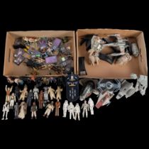 STAR WARS - a quantity of Vintage and modern Star Wars action figures, toys and accessories,