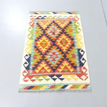 A Chobi Kilim rug. 121x81cm.